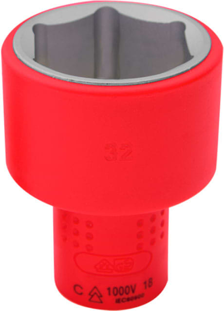 Торцевая головка KING TONY 18 мм 1/2'' VDE (4335VE18M)