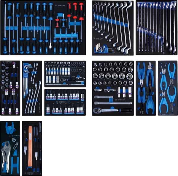 Фото - Набор инструментов KING TONY 235 ед. (934-235MRVD)