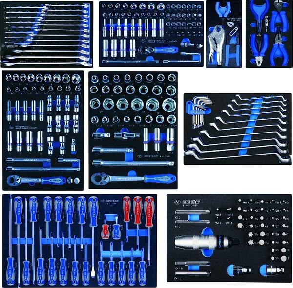 Фото - Набор инструментов KING TONY 259 ед. (934-018MRVD)