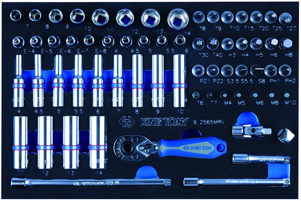 Фото - Набор инструментов KING TONY 259 ед. (934-018MRVD)