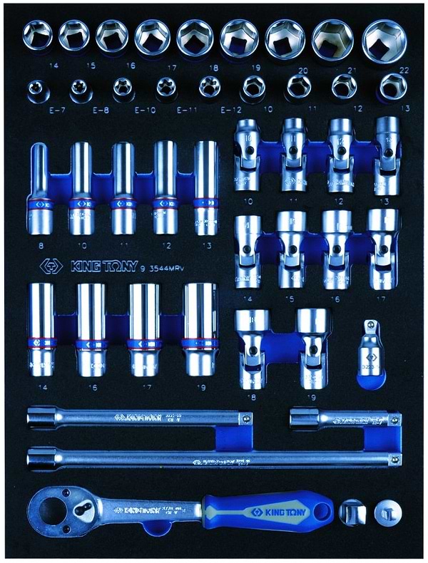 Фото - Набор инструментов KING TONY 259 ед. (934-018MRVD)