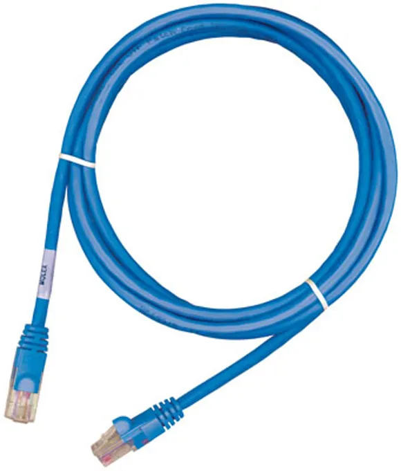 Кабель патч-корд Kingda RJ45 UTP 5e 24AWG CU 0.5m Blue (KD-PAUT3050BU)
