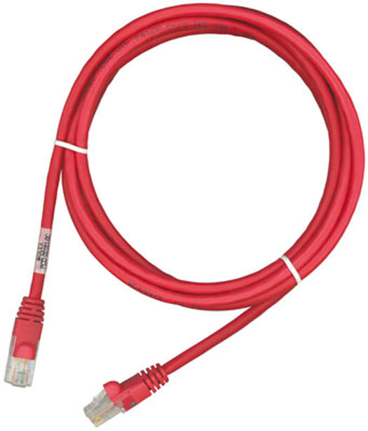 Кабель патч-корд Kingda RJ45 UTP 5e 24AWG CU 0.5m Red (KD-PAUT3050RD)