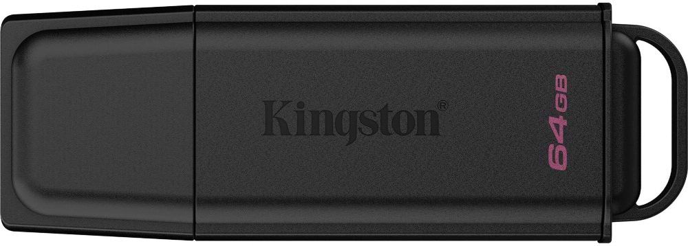 Флеш USB Kingston 64GB USB 3.2 Gen 1 Black (DTXG2/64GB)