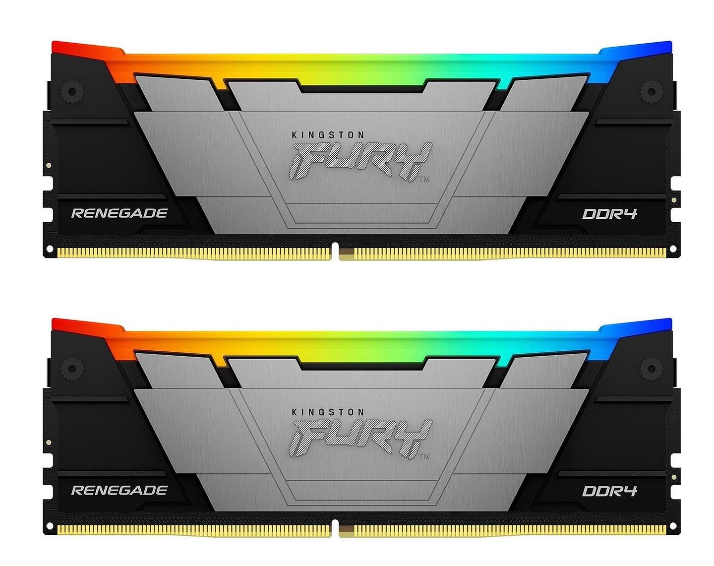 Память DDR Kingston Fury Renegade RGB DDR4 2x8GB/3600 (KF436C16RB2AK2/16)