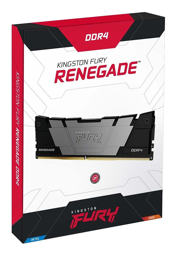 Фото - Память DDR Kingston Fury Renegade 32GB/3200 DDR4 (KF432C16RB2/32)