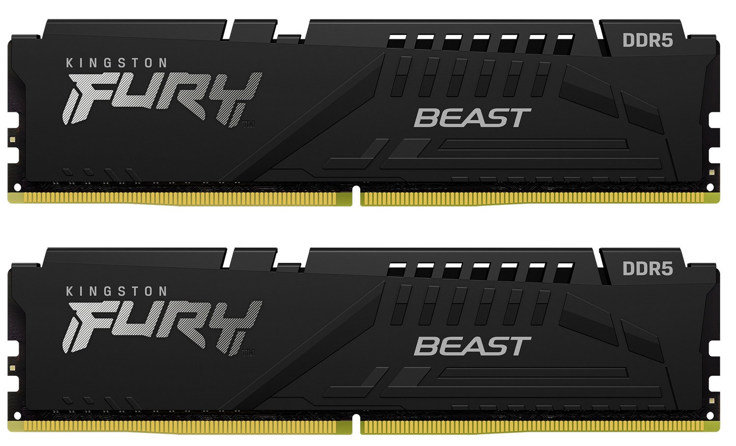 Память DDR Kingston Fury Beast 2x8 16GB DDR5 5200MHz (KF552C40BBK2-16)