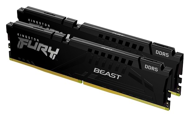 Фото - Память DDR Kingston Fury Beast 2x8 16GB DDR5 5200MHz (KF552C40BBK2-16)