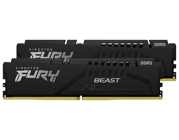 Фото - Память DDR Kingston 16GB DDR5 CL36 DIMM FURY Beast Black EXPO (KF560C36BBEK2-16)