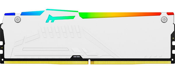 Фото - Память DDR Kingston Fury Beast White RGB 16GB/5200 DDR5 (KF552C40BWA-16)