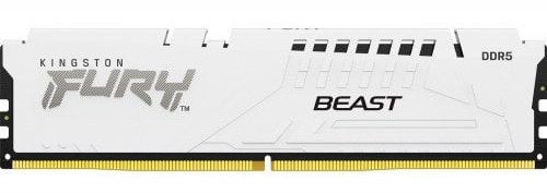 Пам'ять DDR Kingston Fury 16 GB DDR5 5200 MHz Beast White (KF552C40BW-16)