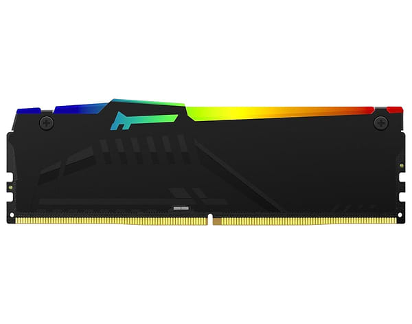 Фото - Память DDR Kingston 16GB DDR5 CL32 DIMM FURY Beast RGB XMP (KF564C32BBA-16)