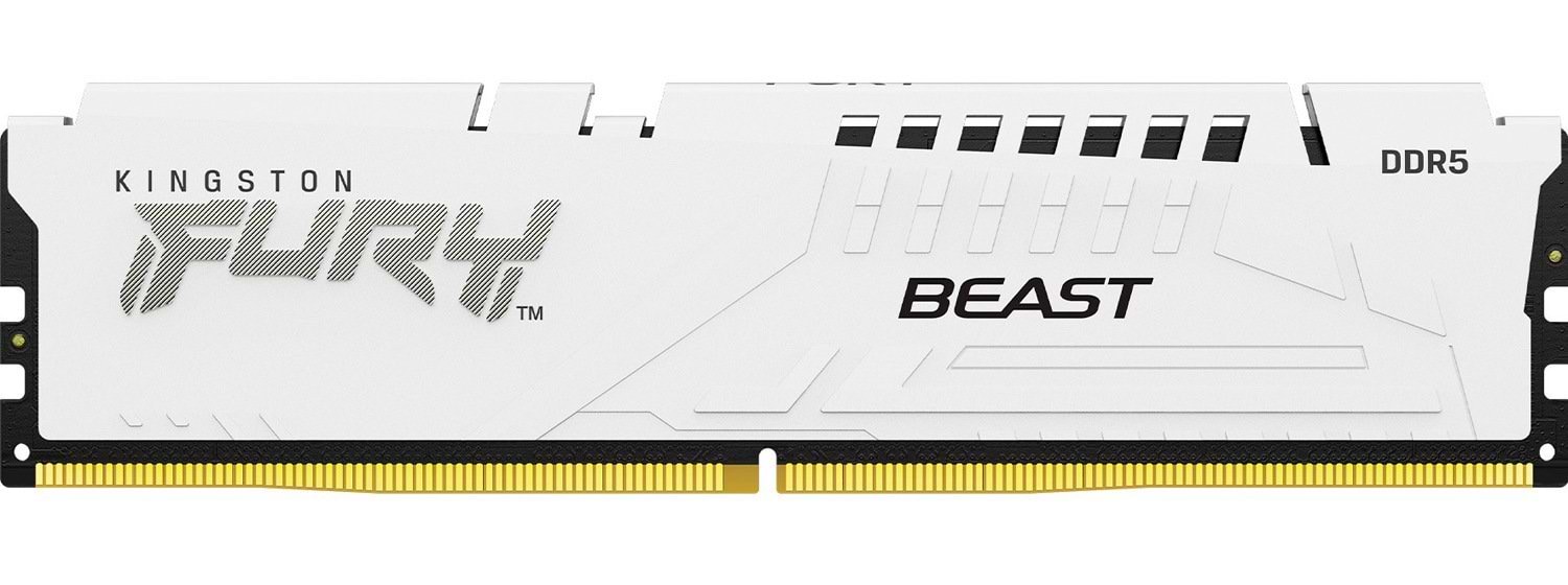 Пам'ять DDR Kingston Fury Beast White DDR5 32GB/6000 (KF560C36BWE-32)