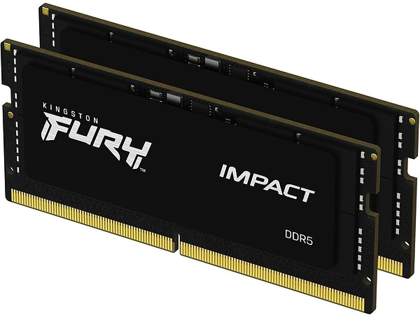 Фото - Память DDR Kingston SO-DIMM Fure DDR5 2x16GB/6000 Fure Impact (KF560S38IBK2-32)