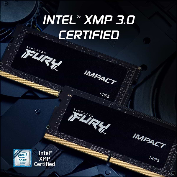 Фото - Память DDR Kingston SO-DIMM Fure DDR5 2x16GB/6000 Fure Impact (KF560S38IBK2-32)