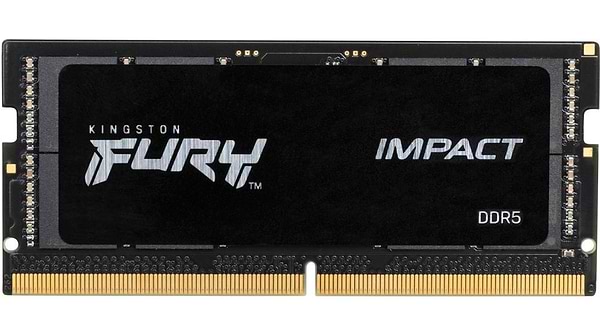 Фото - Память DDR Kingston SO-DIMM DDR5 8GB/4800 Fury Impact (KF548S38IB-8)