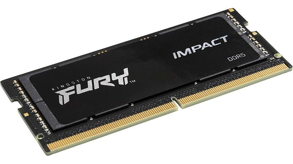 Фото - Память DDR Kingston SO-DIMM DDR5 8GB/4800 Fury Impact (KF548S38IB-8)