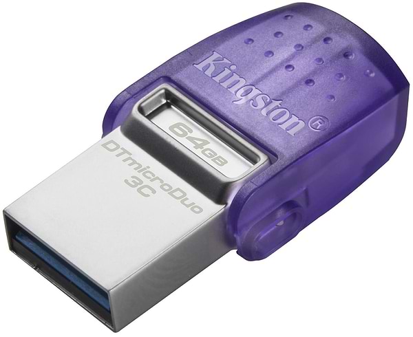 Фото - Флеш USB Kingston DT Duo 3C 64GB USB-A + USB-C (DTDUO3CG3/64GB)
