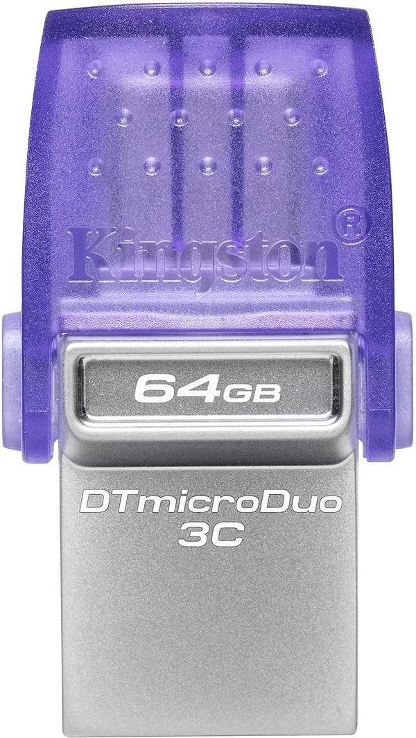 Фото - Флеш USB Kingston DT Duo 3C 64GB USB-A + USB-C (DTDUO3CG3/64GB)
