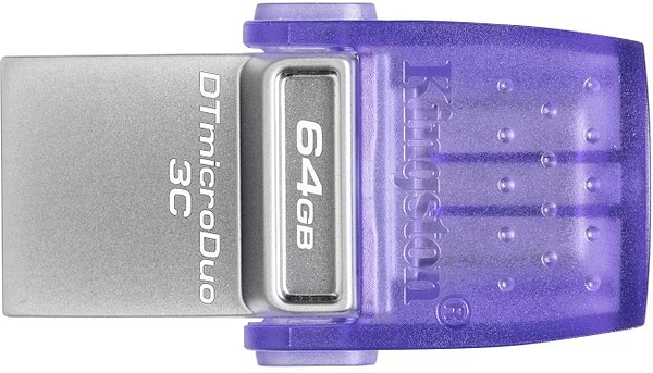 Фото - Флеш USB Kingston DT Duo 3C 64GB USB-A + USB-C (DTDUO3CG3/64GB)