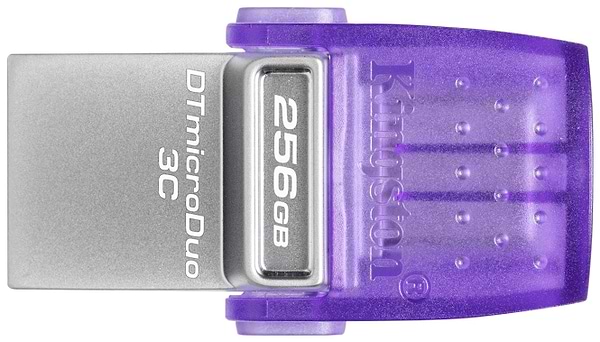 Фото - Флеш USB Kingston Duo 3C 256GB USB-A + USB-C (DTDUO3CG3/256GB)