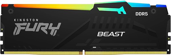 Фото - Память DDR Kingston Fury Beast RGB DDR5 32GB/5200 (KF552C36BBEA-32)