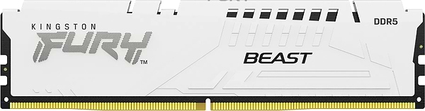 Фото - Память DDR Kingston Fury Beast White DDR5-6000 64GB (2x32GB) AMD EXPO CL36-38-38 1.25V (KF560C36BWEK2-64)