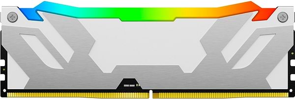 Фото - Память DDR Kingston Fury Renegade White RGB DDR5-6400 64GB (2x32GB) CL32-39-39 1.4V XMP (KF564C32RWAK2-64)