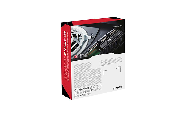 Фото - SSD-накопичувач внутрішній Kingston M.2 1TB PCIe 4.0 Fury Renegade+радіатор (SFYRSK/1000G)