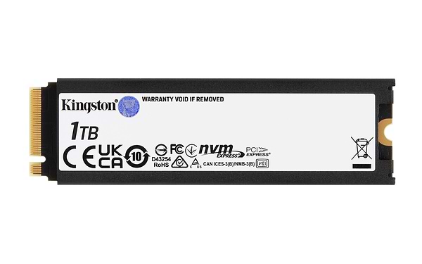 Фото - SSD-накопичувач внутрішній Kingston M.2 1TB PCIe 4.0 Fury Renegade+радіатор (SFYRSK/1000G)