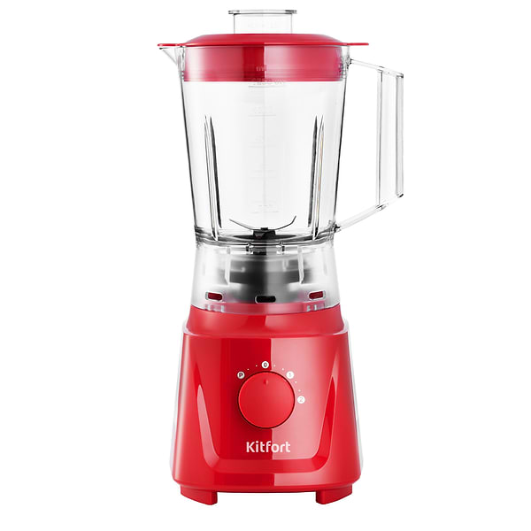 Фото - Блендер стаціонарний Kitfort 2 in 1 KT-1356-2 Red
