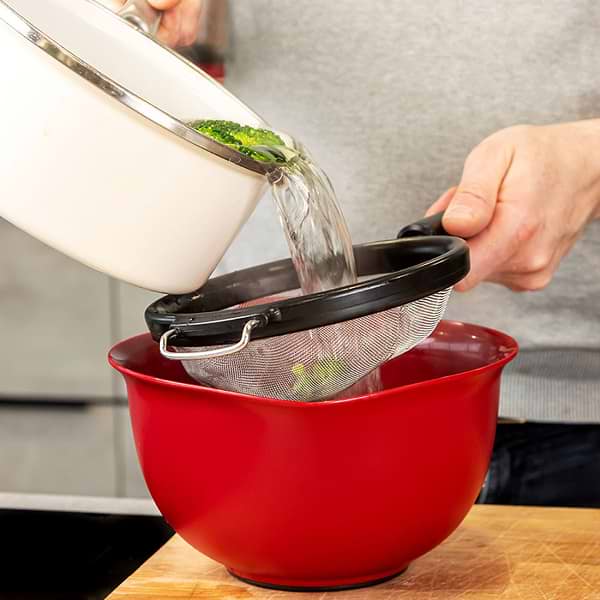 Фото - Сито KitchenAid Classic 18 см чорний (KCG161OHOBE)