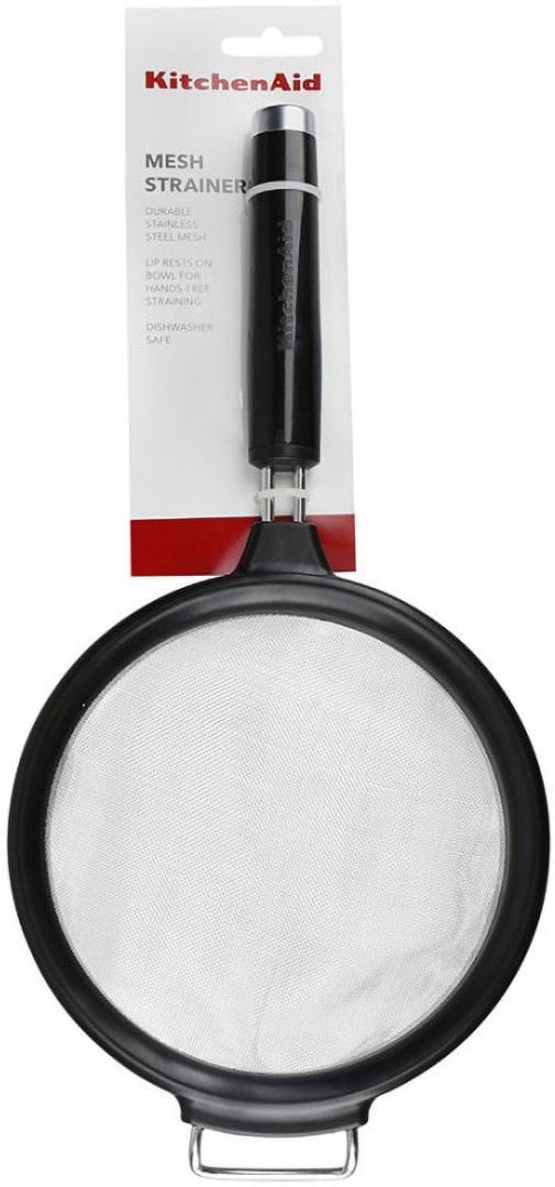 Фото - Сито KitchenAid Classic 18 см чорний (KCG161OHOBE)