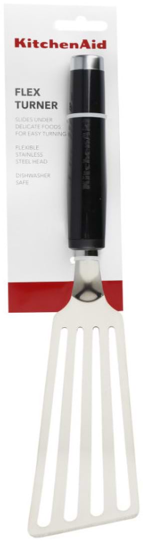 Фото - Лопатка кухонна KitchenAid Classic 31.8 см чорний (KCG024OHOBE)