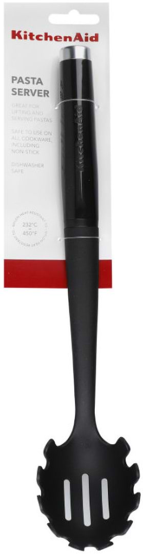 Фото - Ложка для спагетті KitchenAid Classic 33.7 см чорний (KCG005OHOBE)