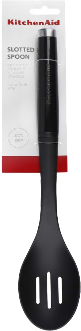 Фото - Лопатка кухонна KitchenAid Classic 34 см чорний (KCG004OHOBE)