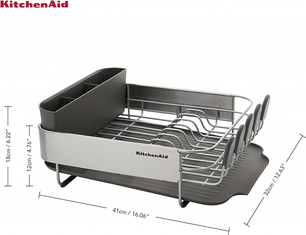Фото - Сушка для посуды KitchenAid Sinkware, 41x33x17 см (KEG895BXCGA)