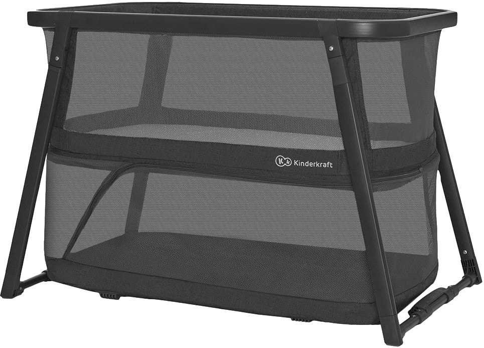 Манеж-ліжко Kinderkraft 4 в 1 Sofi Plus Grey (KLSOFIPLGRY0000)