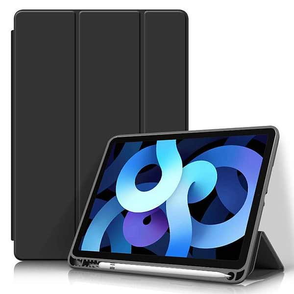 Фото - Чехол для планшета Becover Tri Fold Soft TPU с креплением Apple Pencil для Apple iPad 10.9" (2022/2024)/iPad (А16) 2025 11" Black (708459)