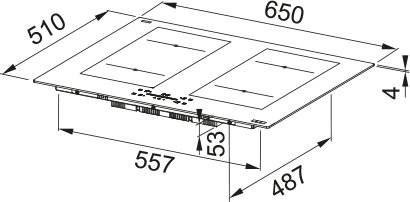 Фото - Варочная панель электрическая Franke FMA 654 I F KL BK (108.0704.935)