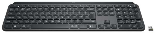 Фото - Клавиатура беспроводная Logitech MX Keys Advanced for Business Wireless Illuminated UA Graphite (920-010251)