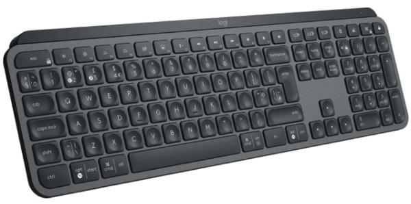 Фото - Клавиатура беспроводная Logitech MX Keys Advanced for Business Wireless Illuminated UA Graphite (920-010251)