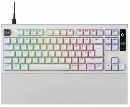 Клавіатура дротова ігрова Logitech G PRO X2 Rapid White (920-014097)