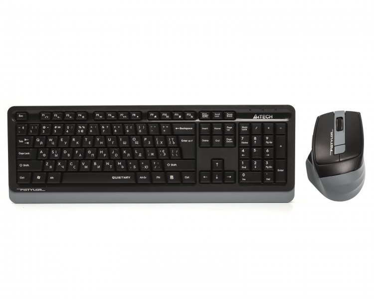 Фото - Клавиатура+мышь беспроводная A4tech Fstyler FGS1035Q Grey