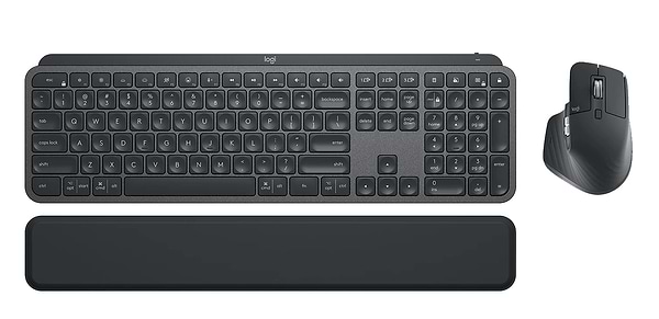Фото - Клавиатура+мышь беспроводная Logitech MX Keys for Business UA Graphite Gen 2 (920-010933)