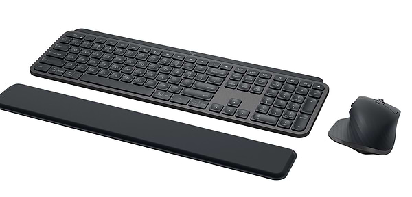 Фото - Клавиатура+мышь беспроводная Logitech MX Keys for Business UA Graphite Gen 2 (920-010933)