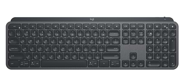 Фото - Клавиатура+мышь беспроводная Logitech MX Keys for Business UA Graphite Gen 2 (920-010933)