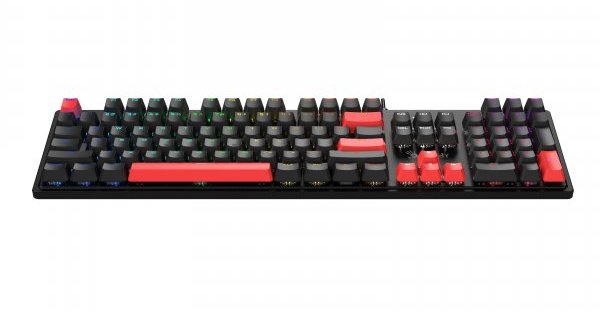 Фото - Клавіатура дротова ігрова Bloody S510R Fire Black