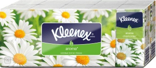 Серветки гігієнічні сухі Kleenex Ромашка 10 шт. (5901478905277) - Фото 1