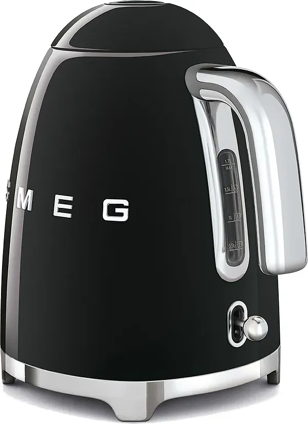Фото - Електричний чайник Smeg KLF03BLEU (чорний)